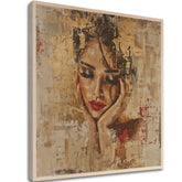 Ζωγραφική σε ξύλο - Η Μούσα των Βόρειων Θρύλων